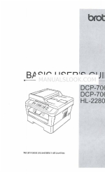 Brother DCP-7060D Basic User's Manual