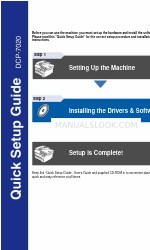 Brother DCP-8020 Quick Setup Manual