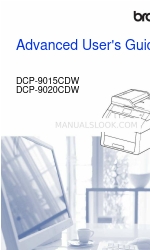 Brother DCP-9020CDW Benutzerhandbuch für Fortgeschrittene