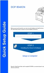 Brother DCP-9040CN Quick Setup Manual