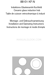 AEG 88101 K-MN Installations- und Betriebsanleitung