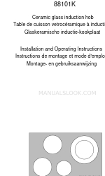 AEG 88101K Manual de instrucciones de instalación y funcionamiento