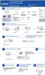 Brother DCP-J1100DW Hızlı Kurulum Kılavuzu