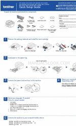 Brother DCP-L2500D Handleiding voor snelle installatie