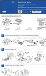 Brother DCP-L2508DW Handbuch zur Schnelleinrichtung