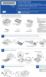 Brother DCP-L2627DW Manuel d'installation rapide