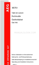 AEG 95751 Panduan Pengoperasian dan Instalasi