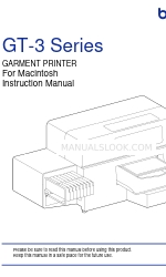 Brother GT-3 Series Manual de instruções