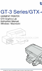 Brother GT-3 Series Manual de instruções