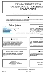 AC Pro 4AC14 Manuale di istruzioni per l'installazione