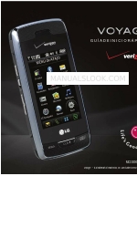 LG VX10000  Voyager (Hızlı Başlangıç Kılavuzu