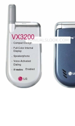 LG VX3200 Особливості