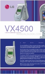 LG VX4500 Технічні характеристики