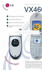 LG VX4600 Брошура та технічні характеристики