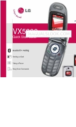 LG VX5300 Snelstarthandleiding