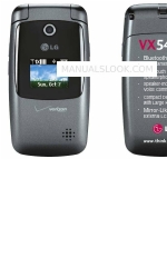 LG VX5400 Features