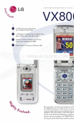 LG VX8000 Specifications