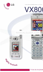 LG VX8000 Eğitim Kılavuzu