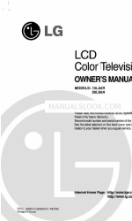 LG 15LA6R Manual del usuario