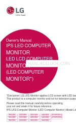 LG 19M38A 소유자 매뉴얼