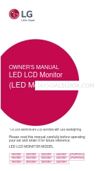 LG 19M38D-B.AUB Owner's Manual