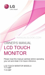 LG 19MB15T Owner's Manual