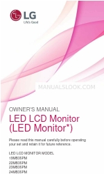 LG 19MB35PM-I Owner's Manual