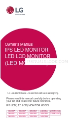 LG 20M38D Owner's Manual