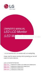 LG 20MK420H Owner's Manual