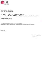 LG 21HQ513D Owner's Manual