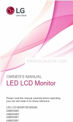 LG 22BK55WD Manuale d'uso