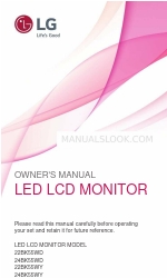 LG 22BK55WY-B Manual del usuario