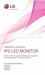 LG 22EA63V Owner's Manual