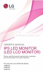 LG 22MB35D Owner's Manual