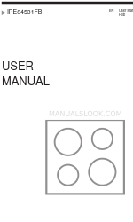 AEG IPE84531FB Manual do utilizador