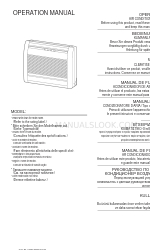 Fujitsu Suelo AGY25-KV Bedieningshandleiding