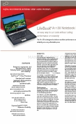 Fujitsu A1130 - Lifebook T6500 4GB 500GB Especificações