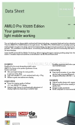 Fujitsu AMILO Pro V3205 Arkusz danych