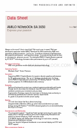 Fujitsu AMILO Sa 3650 Arkusz danych