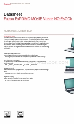 Fujitsu ESPRIMO Mobile V6535 Ficha de dados