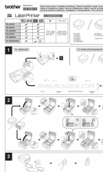 Brother TD-4410D Handbuch zur Schnelleinrichtung