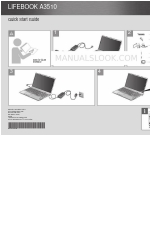 Fujitsu LIFEBOOK A3510 Quick Start Manual