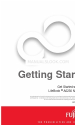 Fujitsu Lifebook A6230 Getting Started Manual