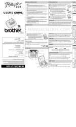 Brother 1250 Manual do utilizador