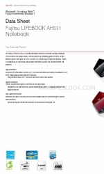 Fujitsu Lifebook AH531 Datasheet