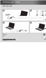 Fujitsu Lifebook AH531 Quick Start Manual