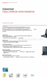 Fujitsu Lifebook AH550 パンフレット＆スペック