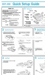 Brother DCP-1000 Handbuch zur Schnelleinrichtung