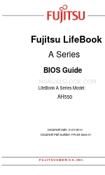 Fujitsu Lifebook AH550 バイオマニュアル