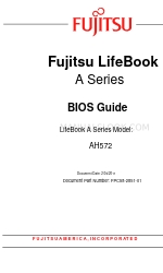 Fujitsu Lifebook AH572 Посібник з біосу